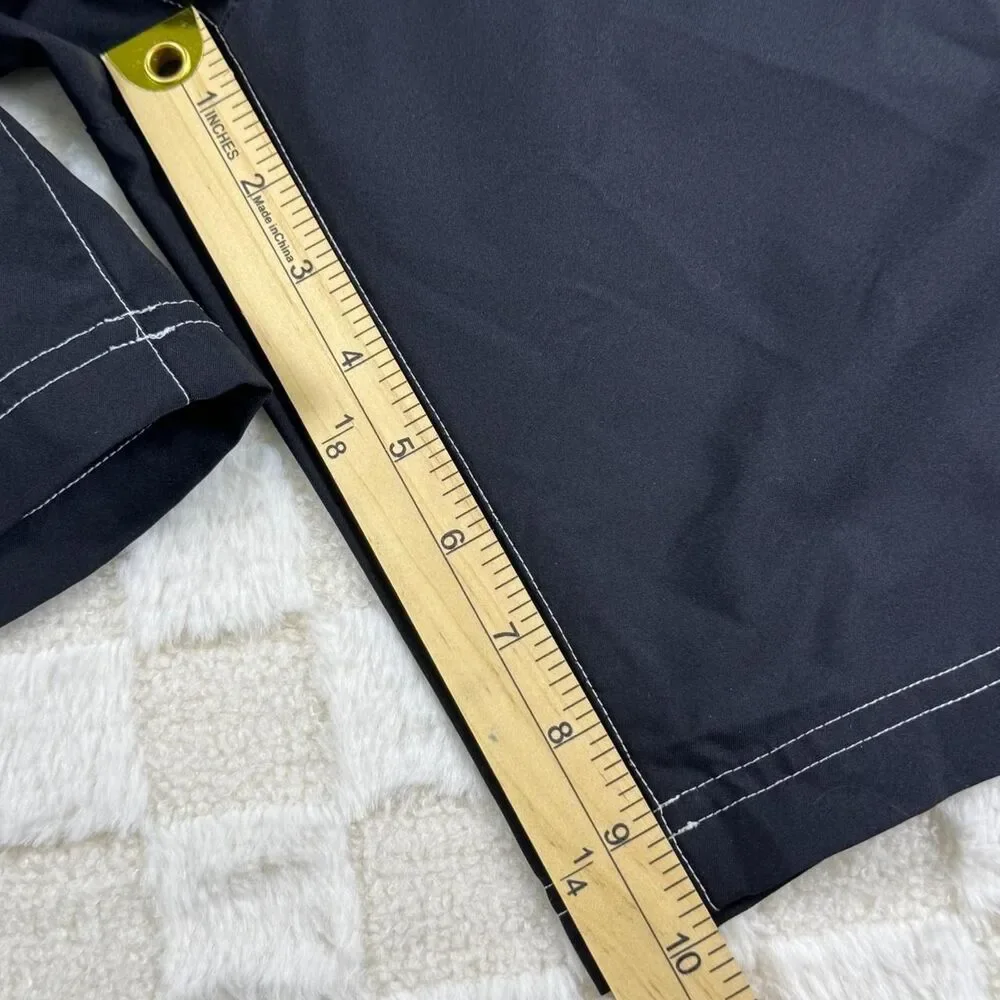 Adidas Men's Black Swim-briefs-shorts
